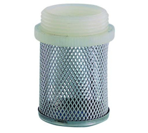 Stainless steel strainer for check valves NPT threaded ends