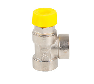 Safety angle valve