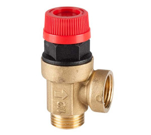 Safety relief angle valve-6 bar