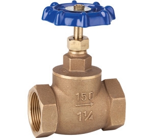 Bronze loose-jumper stop valve