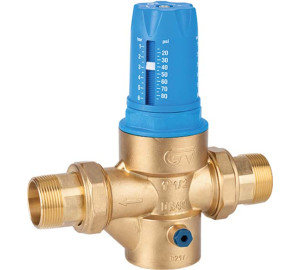 Membrane pressure reducing valve