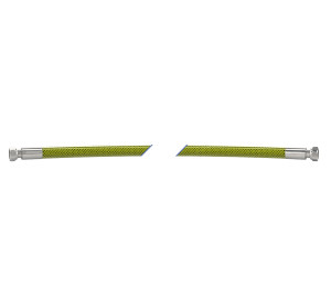 DN 12 stainless steel flexible connection for gas appliances