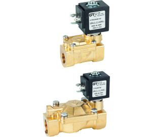 2 ways indirect acting solenoid valve N.C.