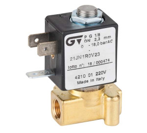 2 ways direct acting solenoid valve N.C.