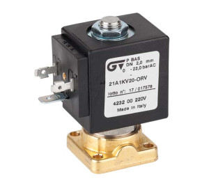 2 ways direct acting solenoid valve N.C.