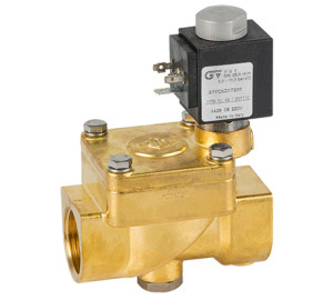 2 ways indirect acting solenoid valve N.O.