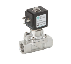 2 ways indirect acting solenoid valve N.C.