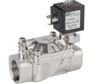 2 ways indirect acting solenoide valve N.C.