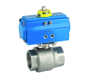 2 pieces ball valve / GNP Actuator