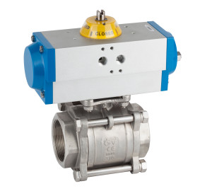 3 pieces ball valve / Gen-Air actuator