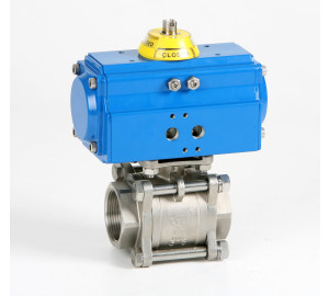 3 pieces ball valve / Gen-Air actuator or GNP