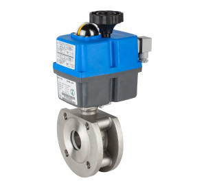 1 piece ball valve wafer type