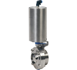 Butterfly valve end threaded/welded