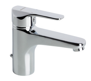 Medium height single lever wash-basin mixer