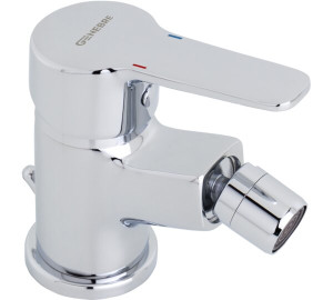 Single lever bidet mixer Chromed Basik