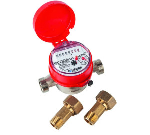 Single flow water meter (Hot water)