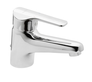 Medium height single lever wash-basin mixer