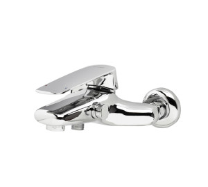 Single lever bath mixer without kit