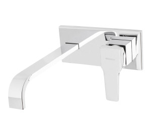 Built-in wash-basin mixer 22 cm spout
