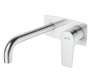 Built-in wash-basin mixer 22 cm spout