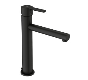 Medium height single lever wash-basin mixer