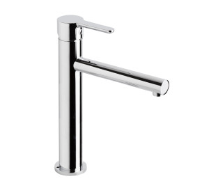 Medium height single lever wash-basin mixer