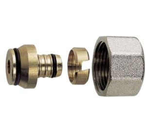 Euroconus multilayer pipe fitting G3/4" threaded