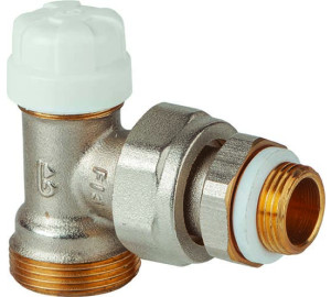 Angle lock shield valve for copper, PEX and multilayer pipe with GE System