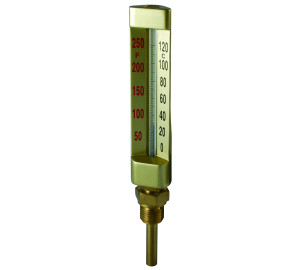 Glass Thermometer – Length 100 mm.