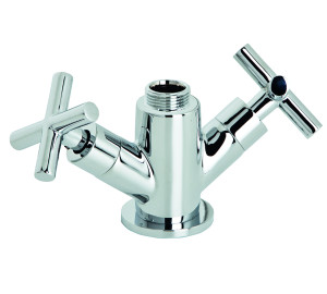 Sink mixer body for pre-rinse column