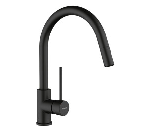 TAU Single-lever sink mixer with pull-out spout