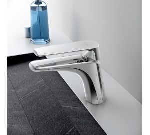 Single lever wash-basin mixer