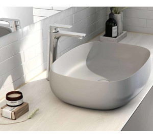High single lever wash-basin mixer