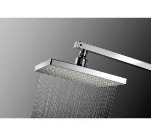 Square shower head 22 cm